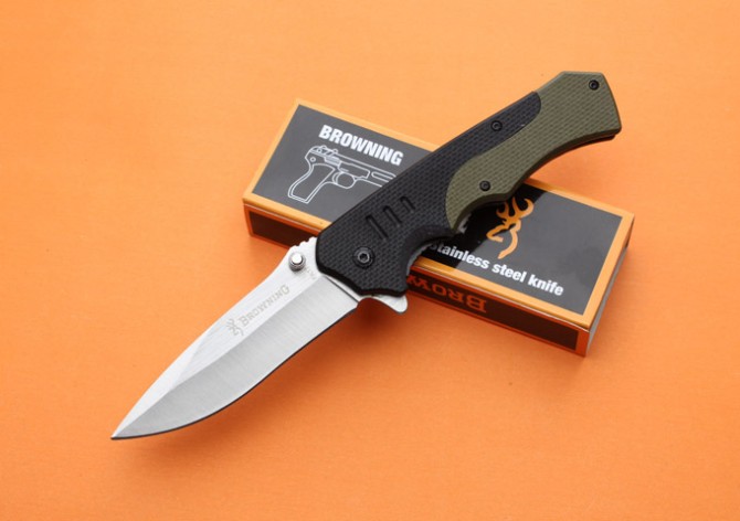 Browning-FA17 quick-opening folding knife (two-color G10 handle)