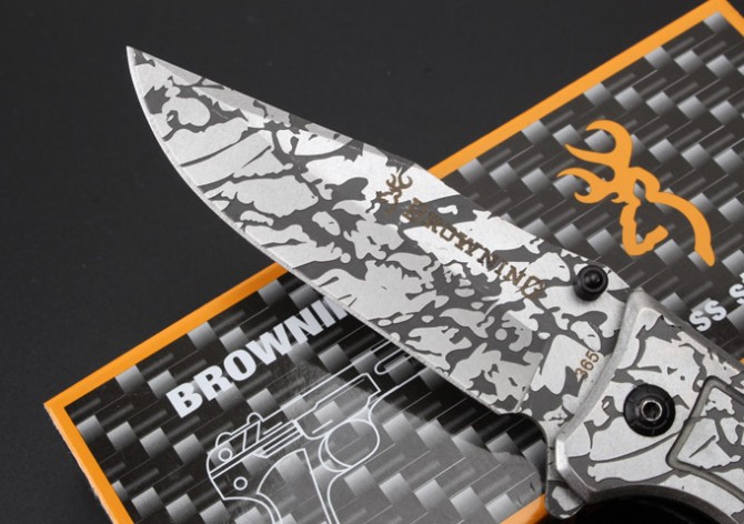 Browning-365 quick-opening folding knife (corroded version)