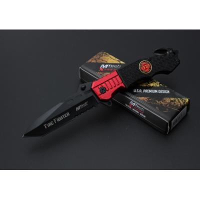 Cold Steel—229 survival knife (red and black handle)