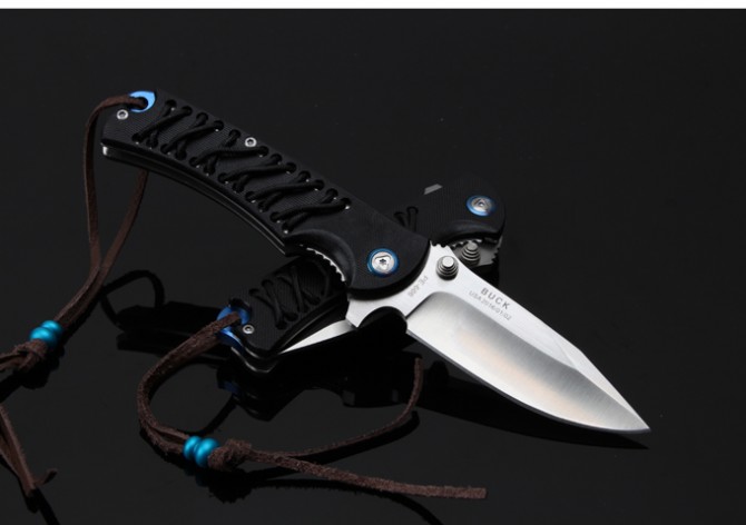 Advancer Corded Folding Knife (PE666)