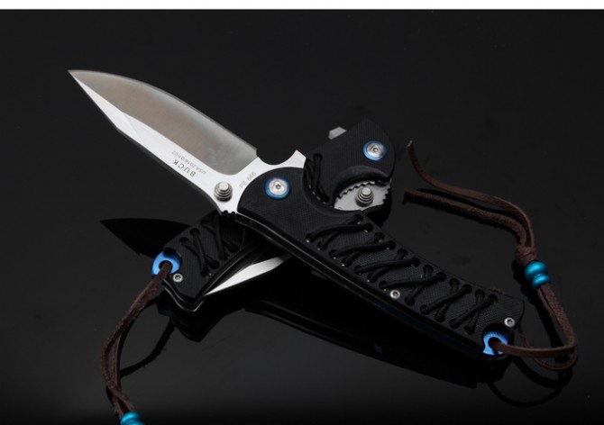 Advancer Corded Folding Knife (PE666)