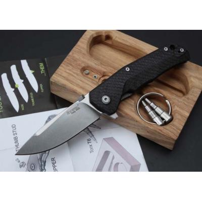 High quality steel lion titanium alloy pocket knife