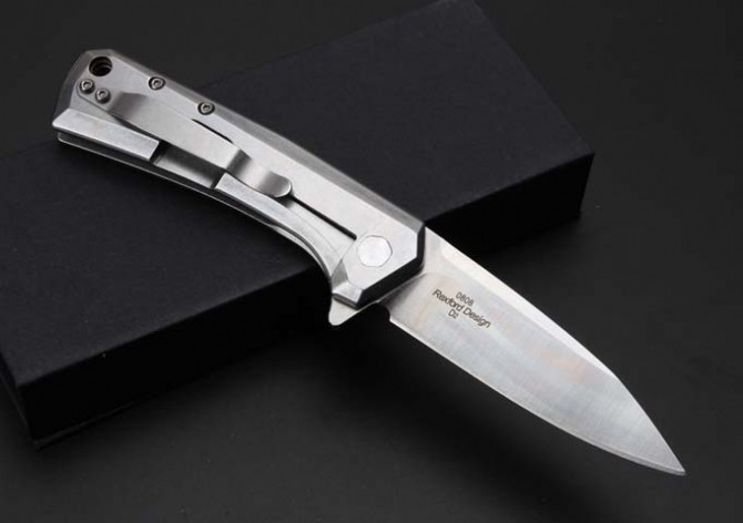 Zero error ZT0808 steel folding knife