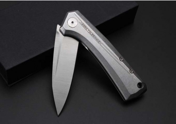 Zero error ZT0808 steel folding knife