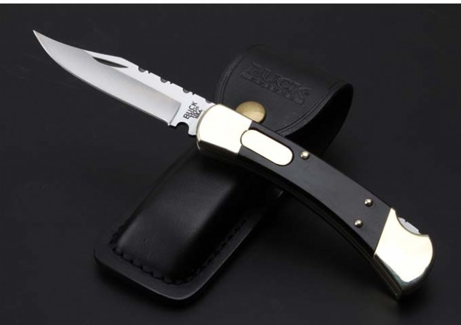 Buck 110 Back Lock Folding Knife (Pattern Classic Version)