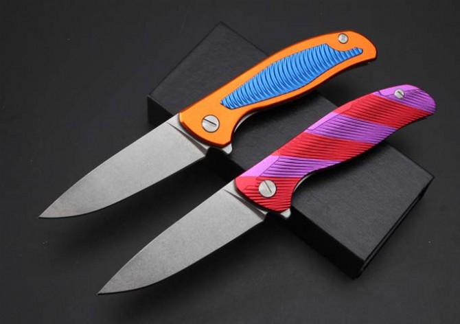 Xiongtou 95 Fengwei aluminum handle high quality folding knife