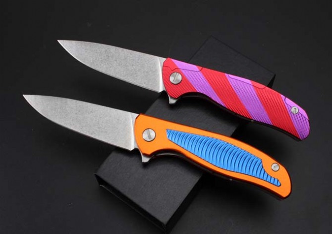 Xiongtou 95 Fengwei aluminum handle high quality folding knife