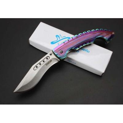 Symphony Mermaid Puppy Leg Folding Knife