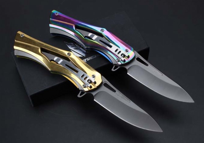 Beast Transformers Quick Opening Folding Knife