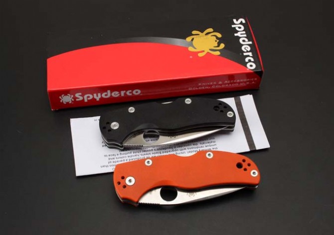 Spider C41-G10 Handle Folding Knife