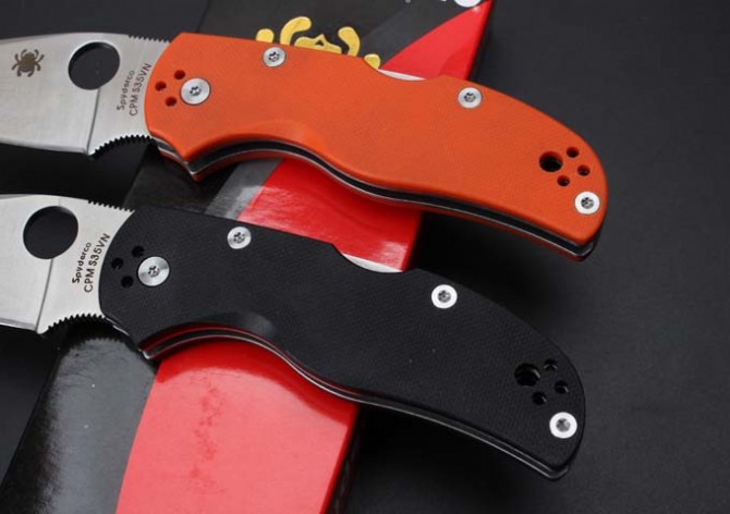 Spider C41-G10 Handle Folding Knife