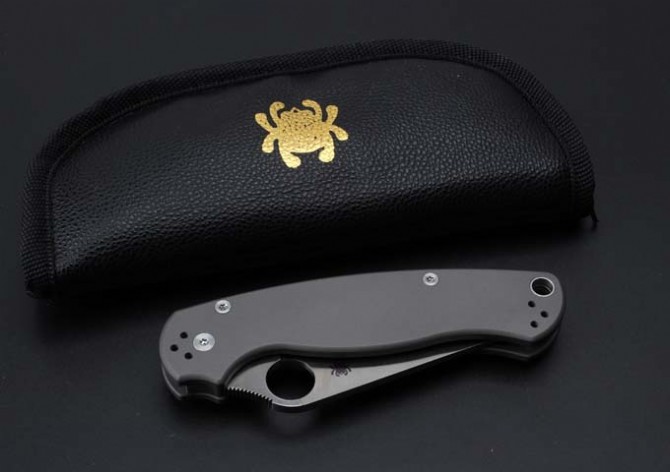 High-end C81 titanium alloy bearing folding knife