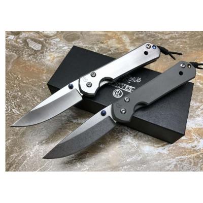 Krisif-Xiaosha-titanium handle folding knife (flat)