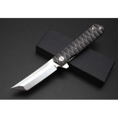 New version - must-kill folding knife (steel handle)