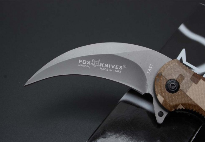 Fox-FA33 quick opening claw knife