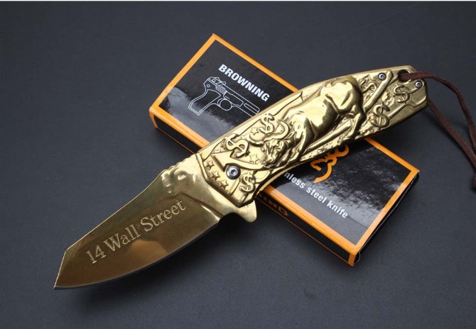 Wufu Taurus Quick Opening Folding Knife