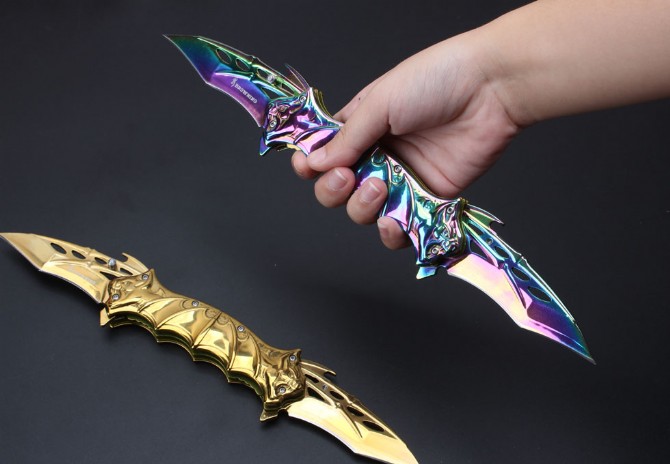 Browning-Zhahua Tyrannosaurus quick-opening double swords