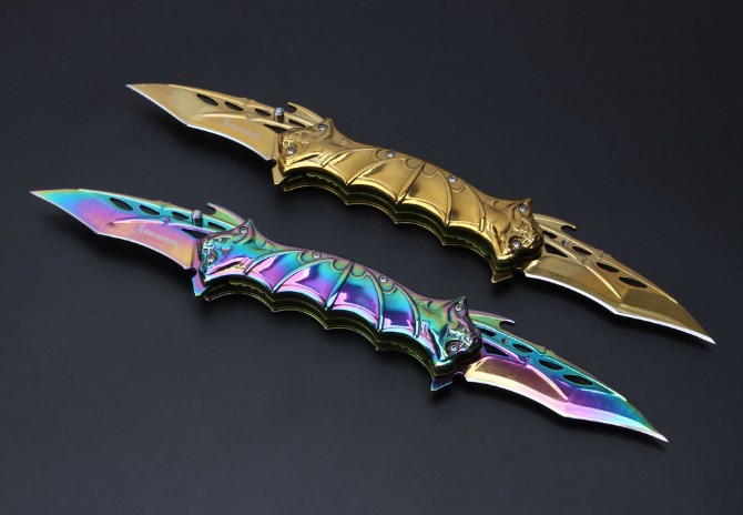 Browning-Zhahua Tyrannosaurus quick-opening double swords