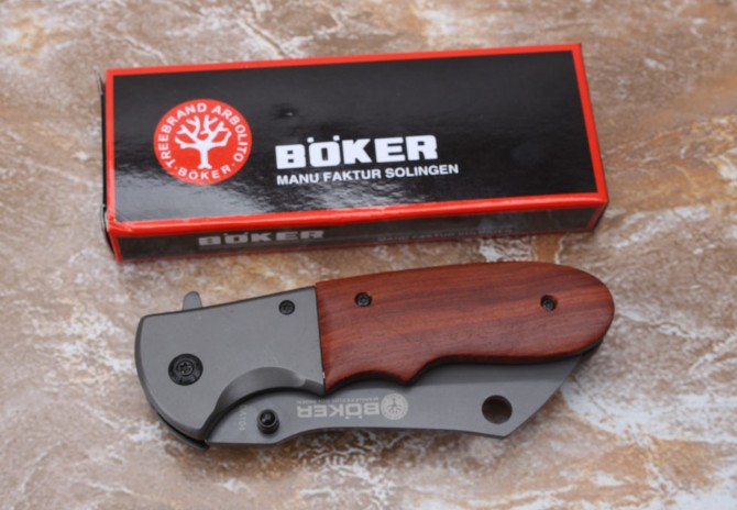 Bock DA-104 quick opening folding knife