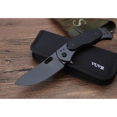 VUCR quick opening folding knife (G10)