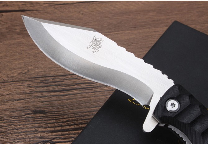 Boar Dog Leg Folding Knife