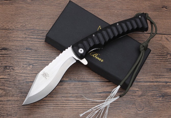 Boar Dog Leg Folding Knife