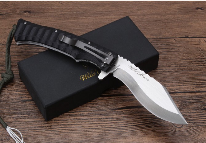 Boar Dog Leg Folding Knife