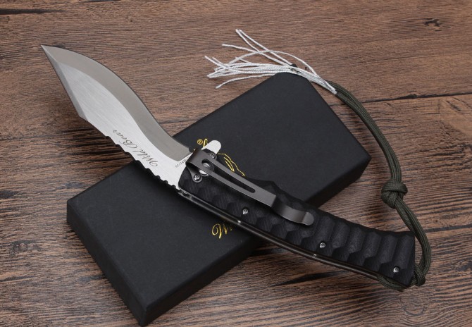 Boar Dog Leg Folding Knife