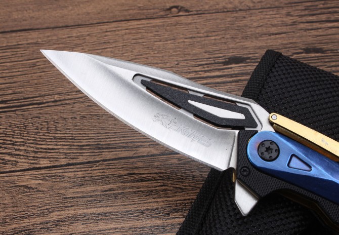 SR999AC bearing quick opening folding knife