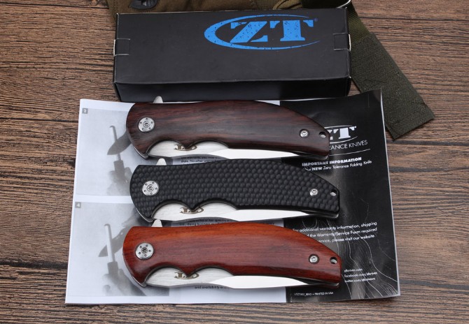 ZT0606 bearing quick opening folding knife