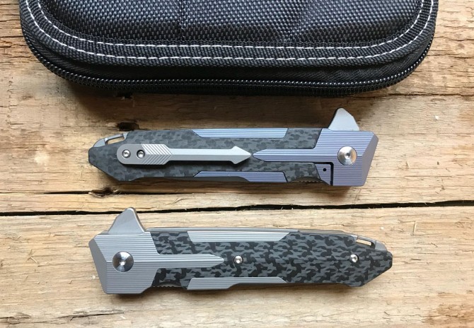 Spartan Titanium S35V Folding Knife