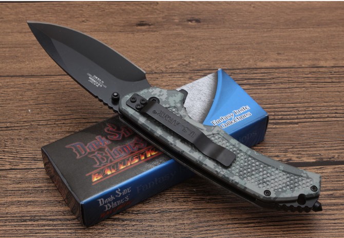 MT730 quick opening folding knife