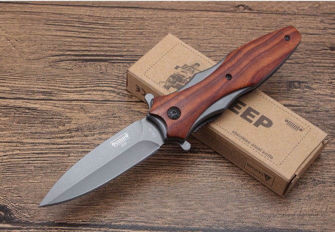 JEEP-DA133 quick opening folding knife