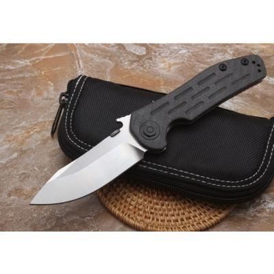 ZT0630 carbon fiber titanium alloy folding knife