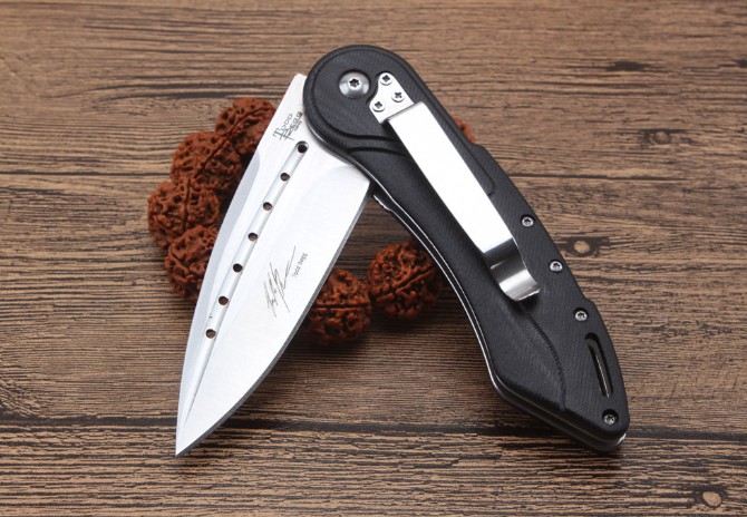 Todberg-Wolf Bearing Folding Knife