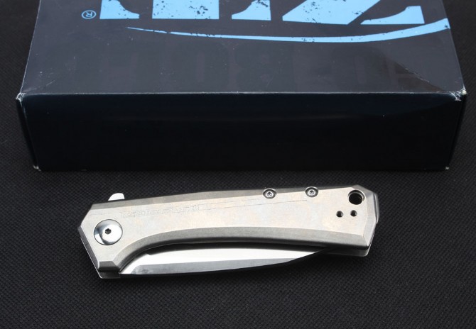 ZT0808 titanium alloy folding knife