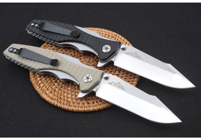 Zero error ZT0393 bearing folding knife