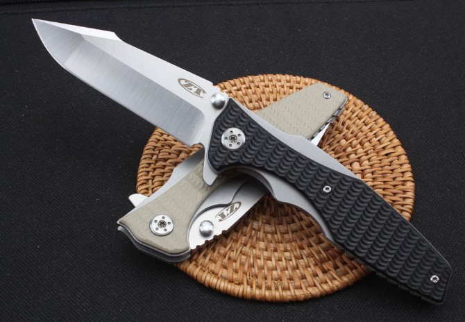 Zero error ZT0393 bearing folding knife