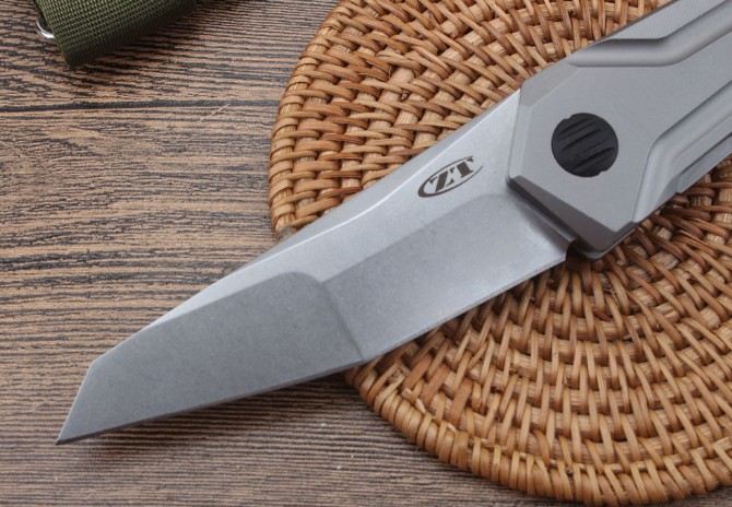 ZT0055 titanium alloy folding knife S35VN steel