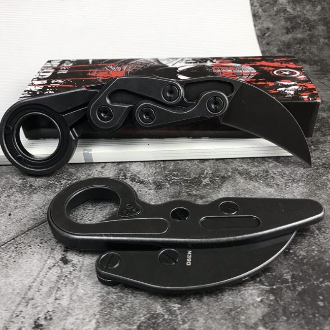 M390 Powder Steel-Caswell Mechanical Claw Knife