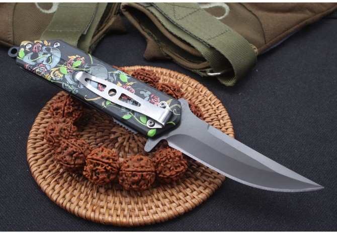 DA-165 quick opening folding knife