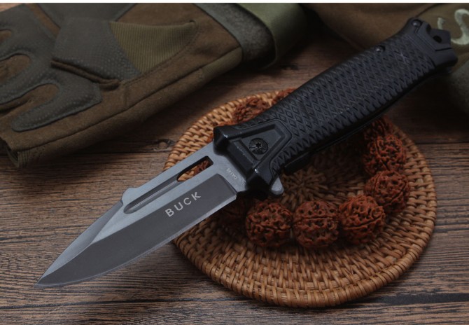 Buck DA148BK quick opening folding knife