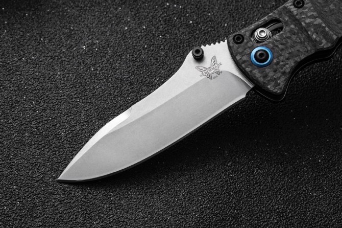 Benchmade Butterfly 484S-1 Carbon Fiber Handled Folding Knife