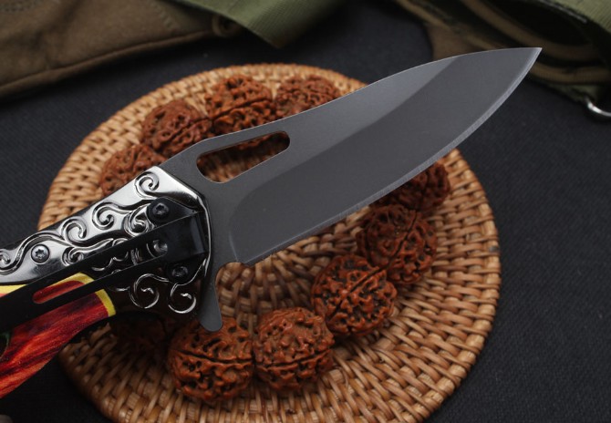 DA-163 quick opening folding knife (L)