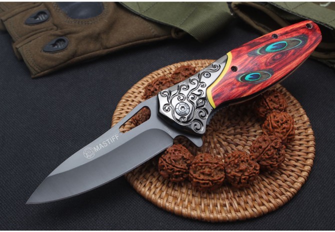 DA-163 quick opening folding knife (L)