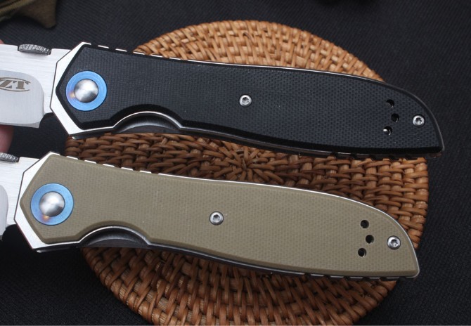 Zero error ZT0372 bearing folding knife