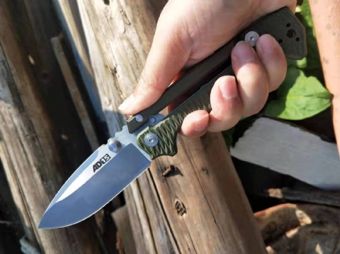 Cold Steel AD-15 Tactical Folding Knife {green handle)