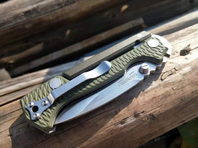 Cold Steel AD-15 Tactical Folding Knife {green handle)