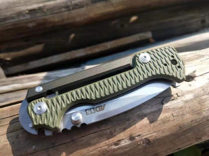 Cold Steel AD-15 Tactical Folding Knife {green handle)