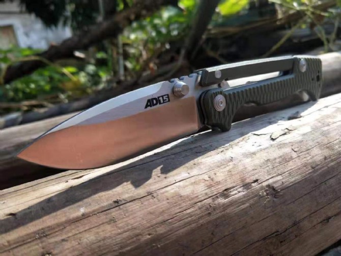 Cold Steel AD-15 Tactical Folding Knife {green handle)